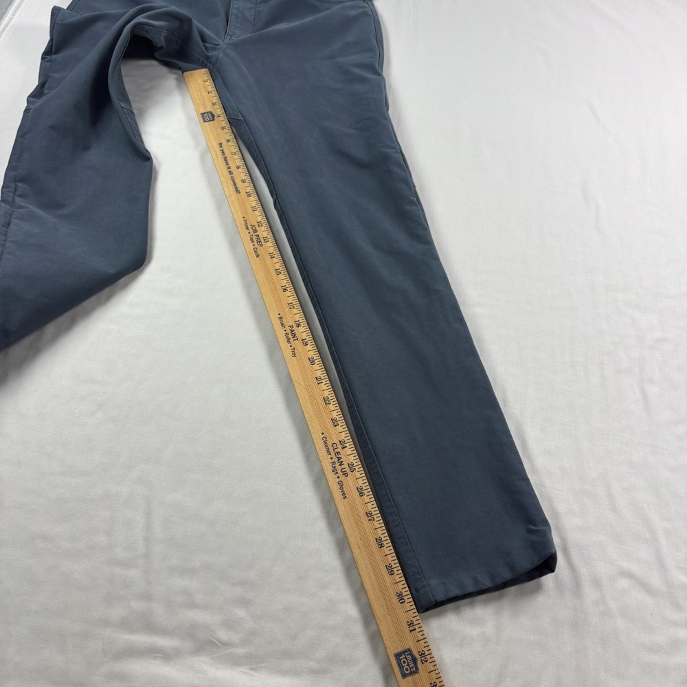 Lululemon ABC Pants Mens 30x31 Blue Slim Tapered Utilitech Casual Chino - Picture 6 of 9